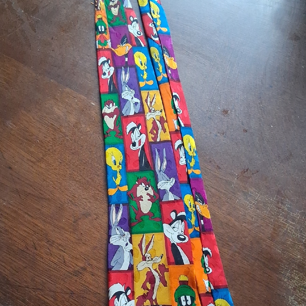 Warner Bros. Multicolor Cartoon Kids Tie